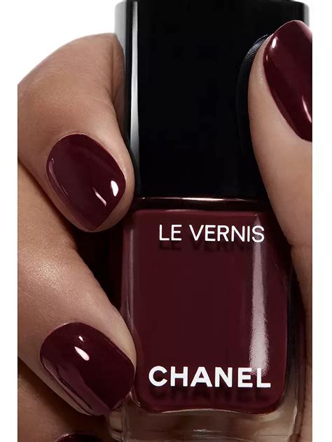 rouge noir lipsitck chanel|LE VERNIS Nail colour 155 .